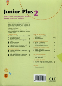 Бумажная книга «Junior Plus 2 - Livre du professeur», авторов Мишель Буцбах, Инмакулада Сарасибар, Кармен Мартин, Долорес Пастор - фото №2 - миниатюра