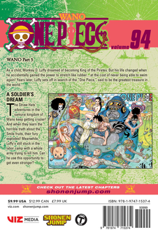 Бумажная книга «One Piece. Volume 94», автор Эйитиро Ода - фото №3 - миниатюра