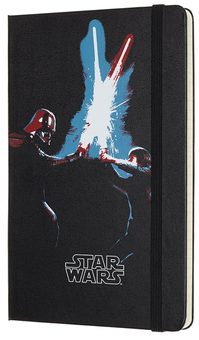  «Блокнот Moleskine Star Wars Световые мечи средний линейка (LESWC02QP060)», бренда Moleskine - фото №2 - миниатюра