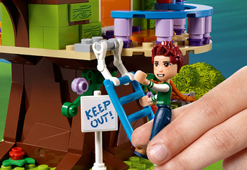 «Конструктор LEGO Friends Домик на дереве Мии 351 деталь (41335)», бренда LEGO - фото №3 - миниатюра