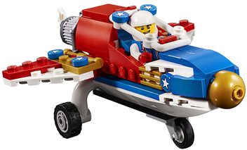  «Конструктор LEGO Creator Бесстрашный самолет высшего пилотажа 200 деталей (31076)», бренда LEGO - фото №4 - миниатюра