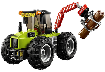  «Конструктор LEGO City Лесоповальний трактор 174 детали (60181)», бренда LEGO - фото №3 - миниатюра