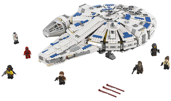  «Конструктор LEGO Star Wars Сокіл Тисячоліття на Дузі Кесселя 1414 деталей (75212)», бренду LEGO - фото №2 - мініатюра