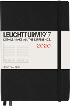 «Ежедневник Leuchtturm1917 2020 Черный (360030)», бренда Leuchtturm1917 - фото №1 - миниатюра