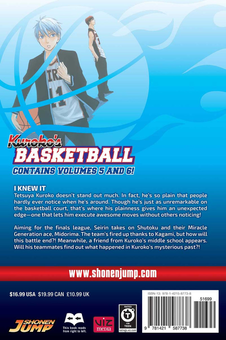 Паперова книга «Kuroko's Basketball. 2 in 1 Edition. Volume 3», автор Тадатоші Фуджімакі - фото №3 - мініатюра