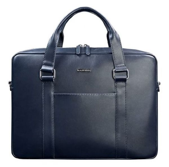 «Сумка BlankNote для ноутбука и документов Темно-синяя (BN-BAG-37-navy-blue)», бренда BlankNote - фото №1 - миниатюра
