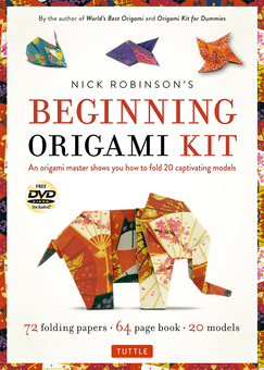 Бумажная книга «Nick Robinson's Beginning Origami Kit», авторов Ник Робинсон, Аральдо де Лука - фото №1 - миниатюра