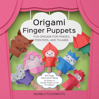 Бумажная книга «Origami Finger Puppets», автор Мунедзи Фучимото - фото №1 - миниатюра
