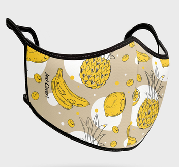 «Маска многоразовая тканевая Just Cover Ananas M (11383)», бренда Just Cover - фото №1 - миниатюра
