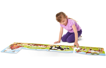  «Напольный пазл Melissa&Doug Ферма 4 в 1 (MD8912)», бренда Melissa & Doug - фото №4 - миниатюра