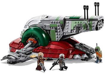 «Конструктор LEGO Star Wars Раб I: випуск до 20-річного ювілею 1007 деталей (75243)», бренду LEGO - фото №3 - мініатюра