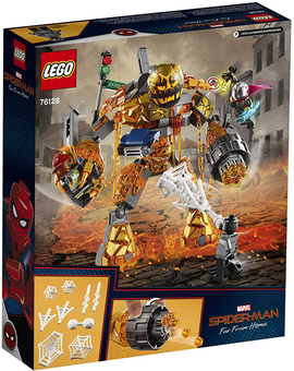  «Конструктор LEGO Super Heroes Бій з Розплавленою Людиною 294 деталі (76128)», бренду LEGO - фото №4 - мініатюра