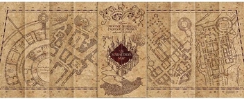 «Пазл The Noble Collection HARRY POTTER The Marauder's Map Cover (Мапа мародерів) 1000 ел. (NN9457)», бренда Noble Collection - фото №3 - миниатюра