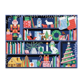  «Пазл Galison Deck the Shelves by Michael Driver 1000 ел.», бренда Galison - фото №3 - миниатюра