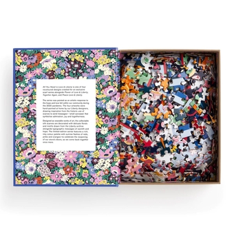  «Пазл Galison All You Need is Love & Liberty by Liberty of London Ltd 500 ел.», бренда Galison - фото №3 - миниатюра