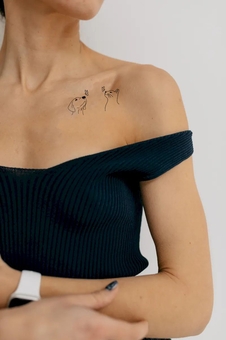 «Тимчасове тату Tattooshka Динозаврики (LB-148)», бренда Tattooshka - фото №3 - миниатюра