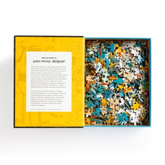  «Basquiat Bird on Money 500 Piece Book Puzzle», бренда Galison - фото №3 - миниатюра