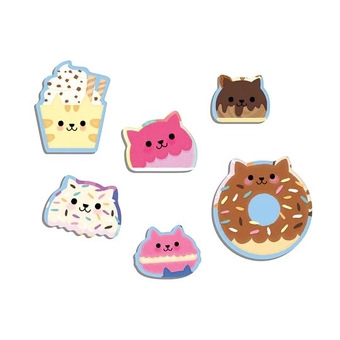  «Пазл Mudpuppy Cat Cafe 60 Piece Scratch & Sniff Puzzle», бренда Mudpuppy - фото №3 - миниатюра