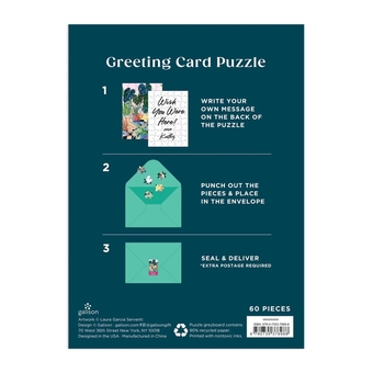 «Potted Greeting Card Puzzle», бренда Galison - фото №3 - миниатюра