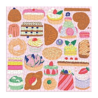  «Пазл Galison Sweet Confections 500 Piece Puzzle», бренда Galison - фото №3 - миниатюра