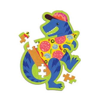  «Пазл Mudpuppy Pizzasaurus 48 Piece Mini Scratch & Sniff Puzzle», бренда Mudpuppy - фото №3 - миниатюра