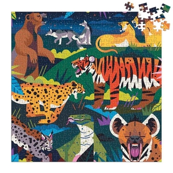  «Пазл Mudpuppy Predators Illuminated 500 Piece Glow in the Dark Puzzle», бренда Mudpuppy - фото №3 - миниатюра