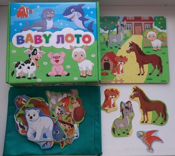 «Настільна гра Мій успіх+ BABY лото (200000033У)», брендов Мій успіх+, Ранок. Наочні посібники, Ранок - фото №3 - миниатюра