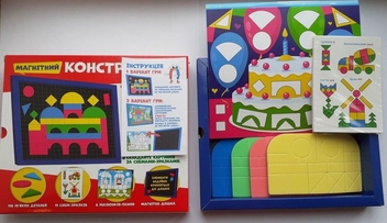 «Магнітний конструктор Мій успіх+ SHAPES & COLOURS (200000027У)», брендов Мій успіх+, Ранок. Наочні посібники, Ранок - фото №3 - миниатюра
