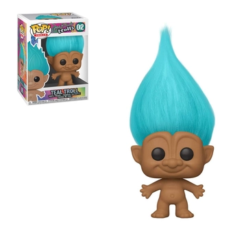  «Коллекционная фигурка Funko Pop! Trolls Teal Troll (44603)», бренда Funko Pop - фото №6 - миниатюра