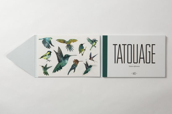 Бумажная книга «Tatouage. 108 Temporary Tattoos of Wild Animals and 21 Art-Print» - фото №3 - миниатюра