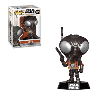  «Коллекционная фигурка Funko Pop! Star Wars Mandalorian Q9-Zero (45541)», бренда Funko Pop - фото №3 - миниатюра