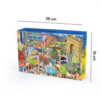  «Пазл Orner United world 500 елементів (orner-1683)», бренду Orner - фото №2 - мініатюра