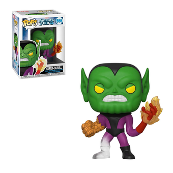  «Коллекционная фигурка Funko Pop! Fantastic Four Super-Skrull (44994)», бренда Funko Pop - фото №4 - миниатюра