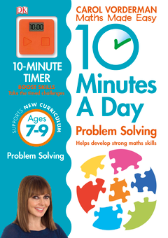 Бумажная книга «10 Minutes a Day Problem Solving Ages 7-9 Key Stage 2», автор Кэрол Вордерман - фото №1 - миниатюра