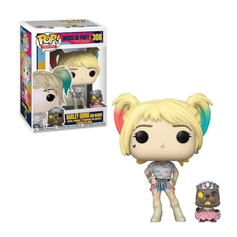  «Коллекционная фигурка Funko Pop! Birds of Prey Harley Quinn with Beaver (44378)», бренда Funko Pop - фото №3 - миниатюра