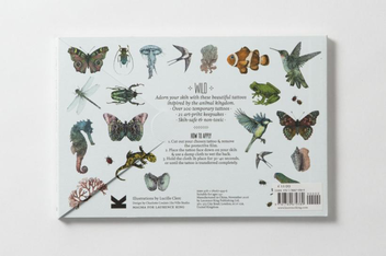 Бумажная книга «Tatouage. 108 Temporary Tattoos of Wild Animals and 21 Art-Print» - фото №2 - миниатюра