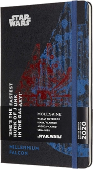  «Еженедельник Moleskine Star Wars на 2020 год Черный (DSW12WN3Y20)», бренда Moleskine - фото №1 - миниатюра