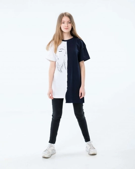 «Футболка Handcrafts by orphans Девушка с конфетой М», бренда Handcrafts by Orphans - фото №5 - миниатюра