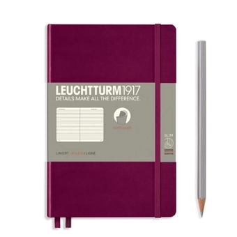  «Блокнот Leuchtturm1917 Composition Линия Винный (359672)», бренда Leuchtturm1917 - фото №2 - миниатюра