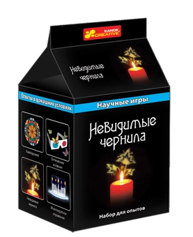 Бумажная книга «Набор для опытов Ranok-Creative Невидимые чернила (0346)» - фото №1 - миниатюра