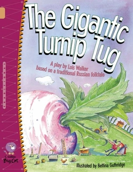 Паперова книга «Big Cat 12 The Gigantic Turnip Tug», автор Луіс Уолкер - фото №2 - мініатюра