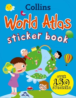 Бумажная книга «Collins Sticker Books: Collins World Sticker Atlas» - фото №1 - миниатюра