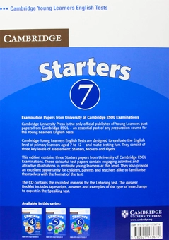 Паперова книга «Cambridge Young Learners English Tests 7 Starters Student's Book: Examination Papers from University of Cambridge ESOL Examinations» - фото №3 - мініатюра