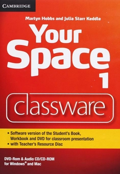 Бумажная книга «Your Space Level 1 Classware DVD-ROM with Teacher's Resource Disc», авторов Мартин Хоббс, Джулия Старр Кеддл - фото №1 - миниатюра