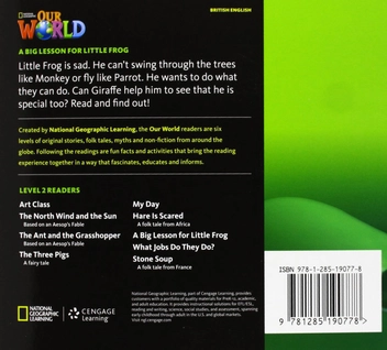 Бумажная книга «Our World 2: A Big Lesson for Little Frog Reader» - фото №3 - миниатюра