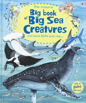 Паперова книга «Big Book of Sea Creatures», автор Мінна Лейсі - фото №1 - мініатюра