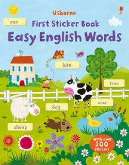 Бумажная книга «First Sticker Book: Easy English Words», автор Фелисити Брукс - фото №1 - миниатюра