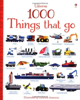 Бумажная книга «1000 Things That Go», автор Сэм Тэплин - фото №1 - миниатюра