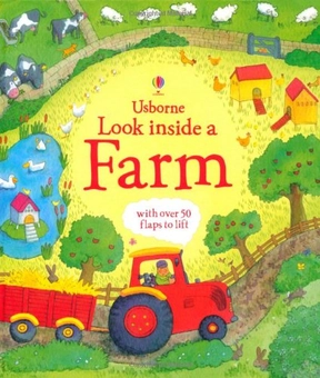 Паперова книга «Look Inside a Farm», авторів Кеті Дейнс, Саймон Абель - фото №1 - мініатюра