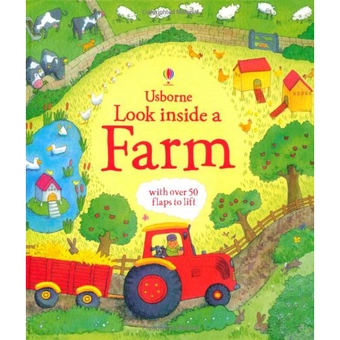 Паперова книга «Look Inside a Farm», авторів Кеті Дейнс, Саймон Абель - фото №2 - мініатюра